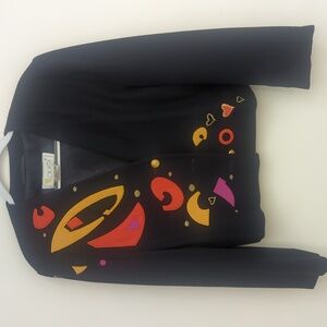 Beautiful Navy Vintage Escada By Laurel Jacket